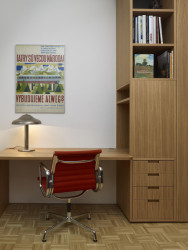 Rekonstrukce bytu a bytového domu Nový Svet, ARCHITEKTI mikulaj & mikulajová - Pracovna