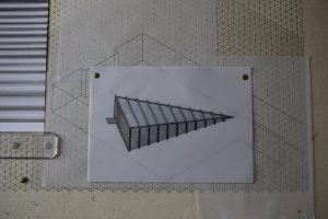 Zraková pyramida, skica