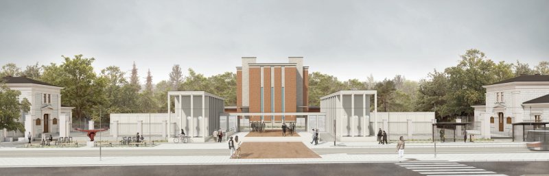 2. místo v soutěži na vstup Ústředního hřbitova v Brně, Menšík Skrušný spol. s r.o.