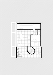 Vila Bôrik, PLURAL, LABAK - Půdorys 1.PP