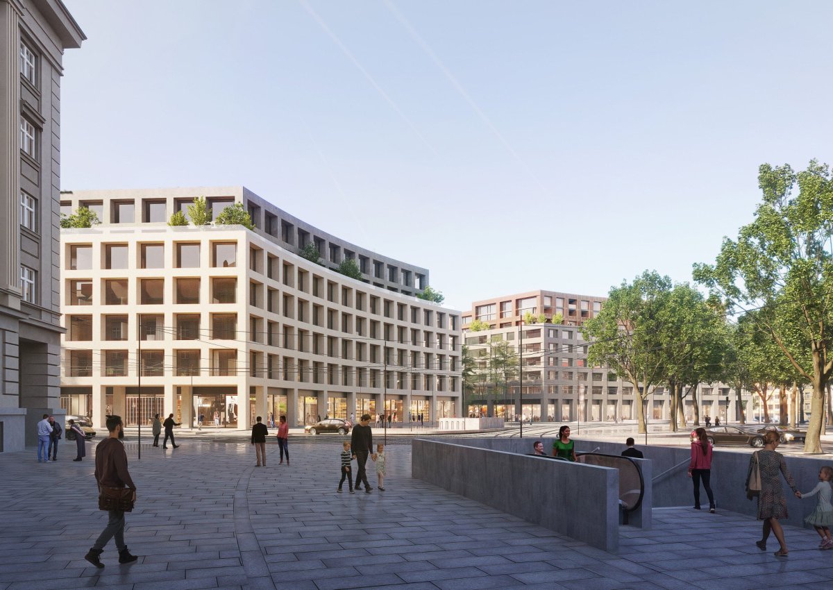 Finalista 4: A69 – architekti. Brána do Dejvic i do univerzitního kampusu
