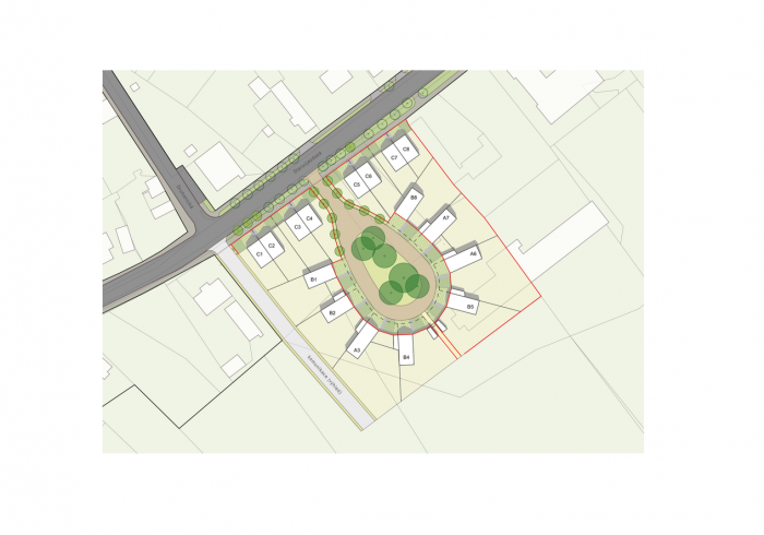 Bydlení Újezd nad Lesy, situace