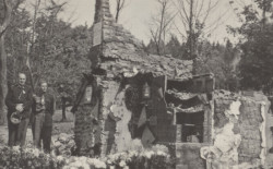 Osada Ploština po vypálení