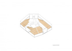 Bytový dům s lofty a bleskem v Brně, Chybik + Kristof Architects & Urban Designers, schéma