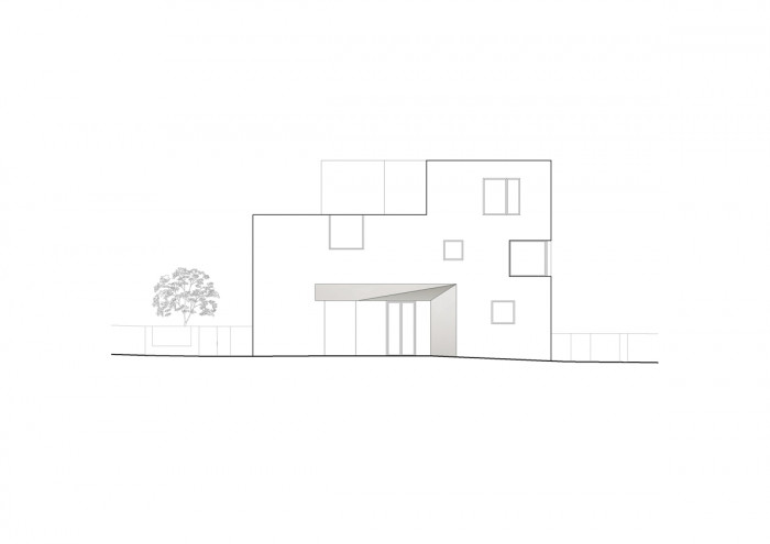 Pavilon Baarova, jižní pohled, Aulík Fišer architekti