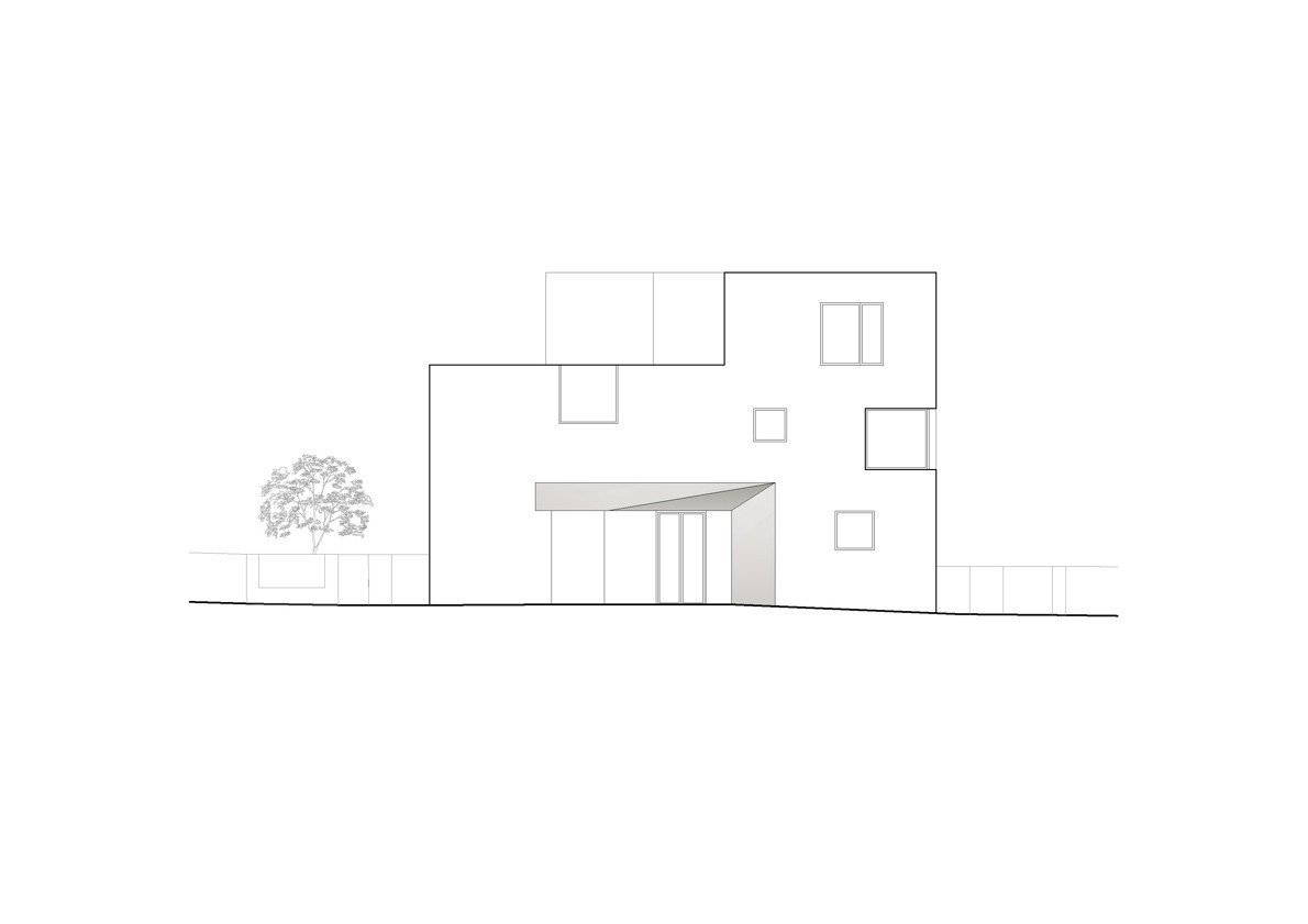 Pavilon Baarova, jižní pohled, Aulík Fišer architekti