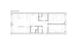 Půdorys bytu od Iva Hájková Studio