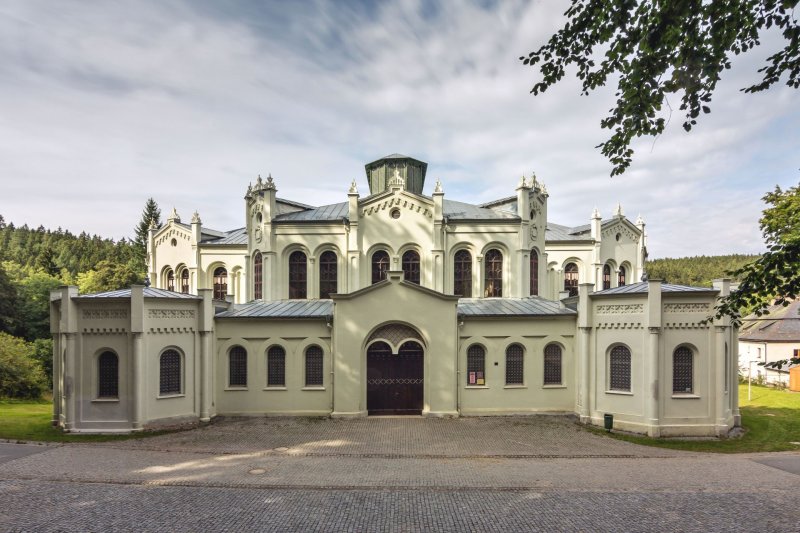 Jízdárna Světce, jižní pohled (současný stav)