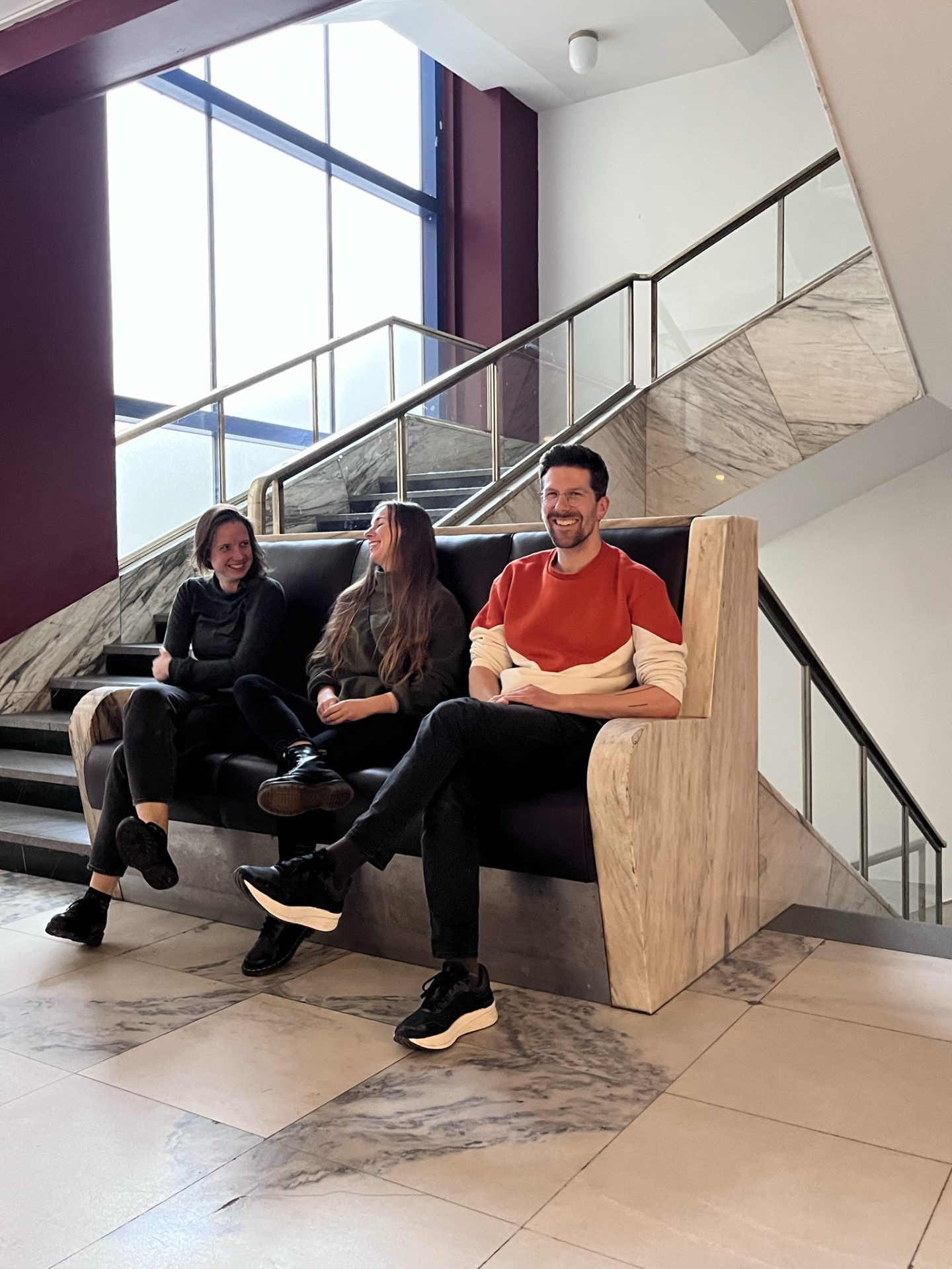 TAKTIKY - zleva: Eliška Málková, Marie Štefanová, Matěj Čunát se společně potkali na fakultě v Liberci. Jejich ateliér Taktiky je zaměřený na plánování a veřejný prostor.