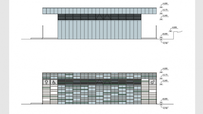 Veřejné WC Petřín, pohled, DESIGN Arcom