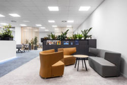 Kancelář Accelappsu v bývalém brněnském Ingstavu byla kompletně vybavena produkty LD Seating.