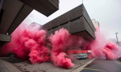 Intervence umělecké skupiny Bolt958