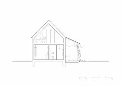 IST - Rodinný dům, řez, JRKVC