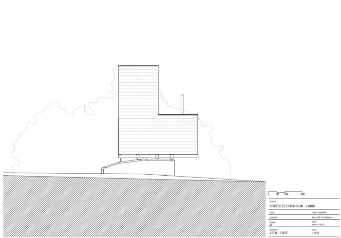 Útulna, pohled_východ, Jan Tyrpekl