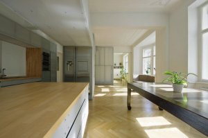 PROGRES ATELIER, Rekonstrukce bytu na Letné – foto
