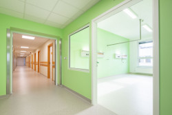 Karvinská hornická nemocnice, petit atelier. Foto