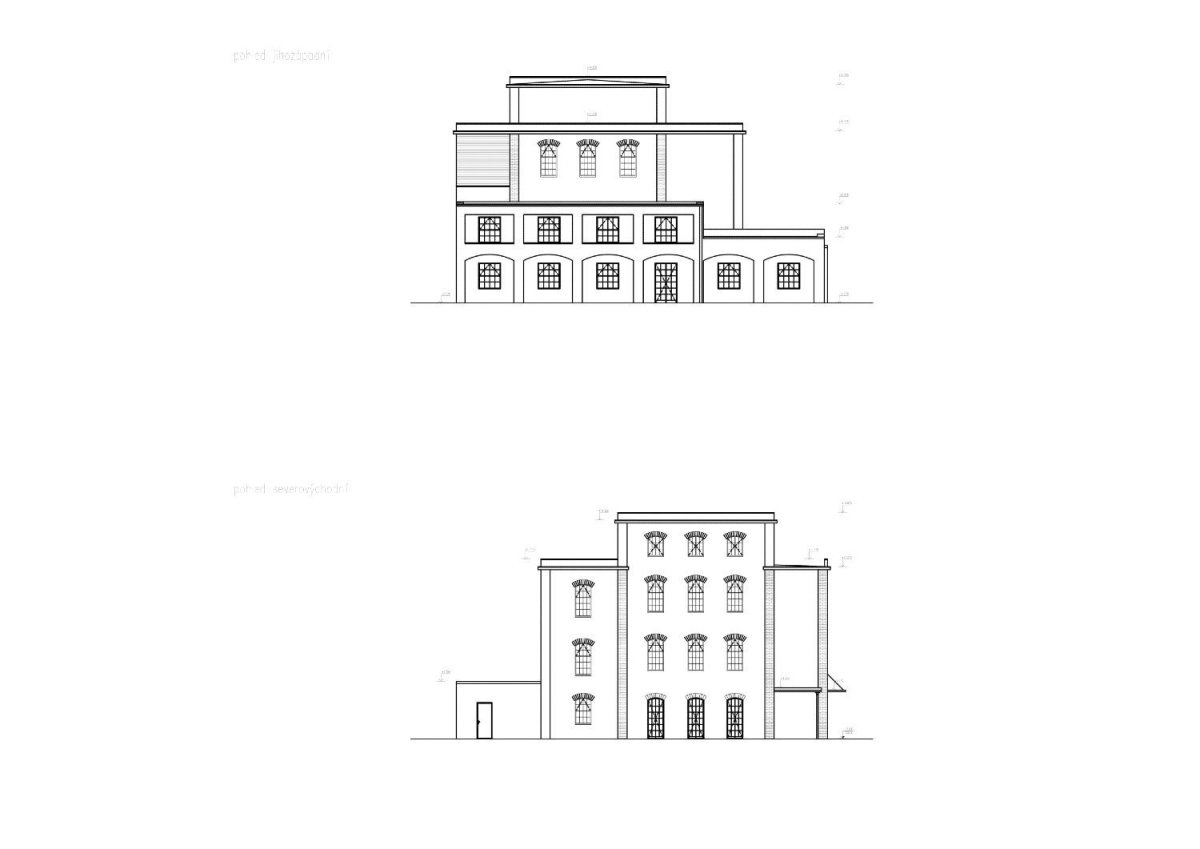 Areál Ponávka, Studio Acht / Václav Hlaváček, situace, administrativa pohledy
