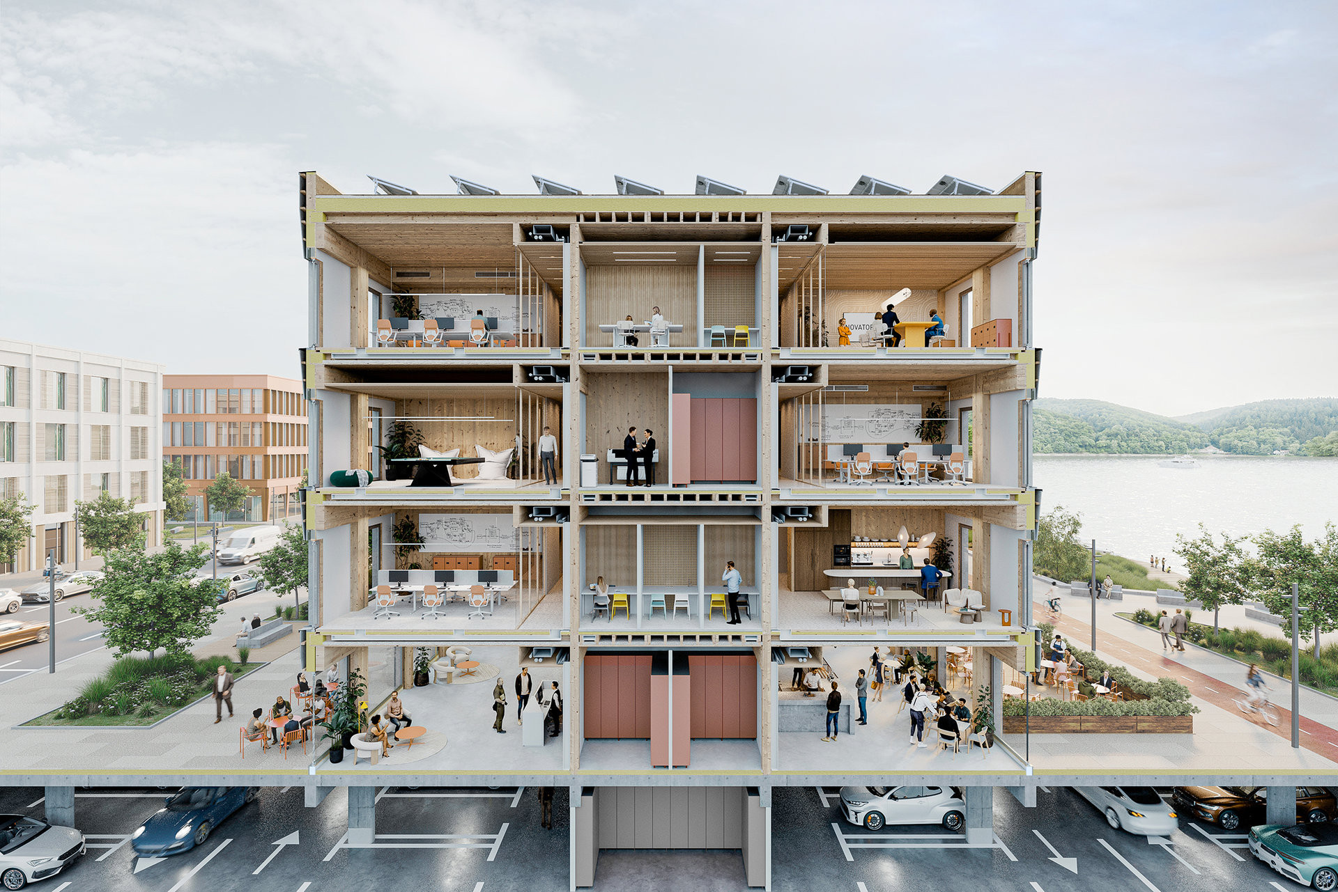 NOVATOP BLOCK - řez promyšlenou konstrukcí