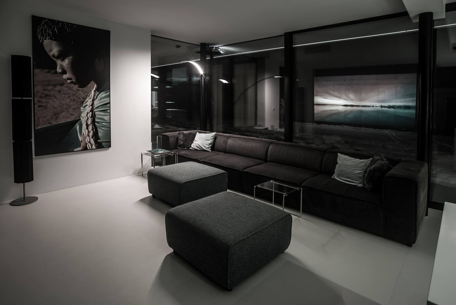 Vila s ateliérem, Ateliér Menšík Skrušný