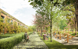 Návrh čtvrti Chytré Líchy v Židlochovicích, Pelčák a partner architekti, hřiště