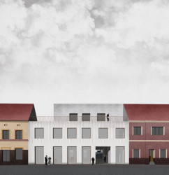 Spolkový dům pro jihočeské město Velešín, Kristina Horváthová.