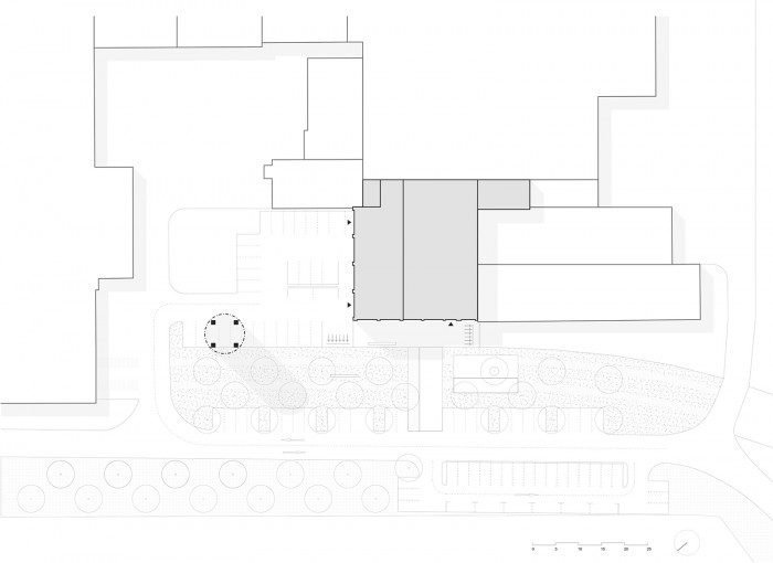 Mlýnica, situace, GutGut