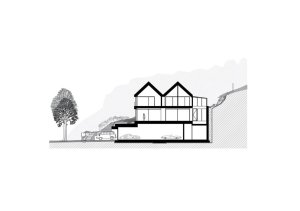 RD v Gdaňském zálivu, řez, Arch-Deco