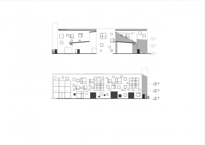 Compass Architekti, Administratívno skladový areál Sliačska, pohledy – foto
