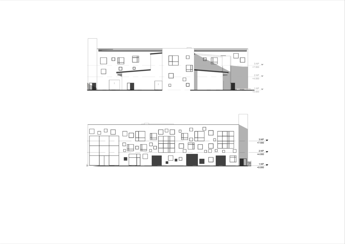 Compass Architekti, Administratívno skladový areál Sliačska, pohledy – foto