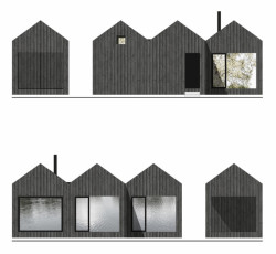 Chata u rybníku, pohledy, A111