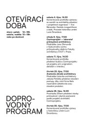 Doprovodný program k výstavě