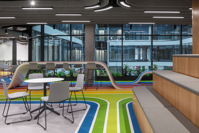 Kancelářské prostory Livesport v Praze od studia Reaktor