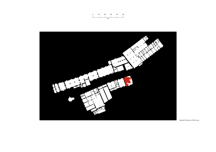 Enotéka - vinný bar a degustační prostor ve Znojmě, Chybík+Krištof, situace