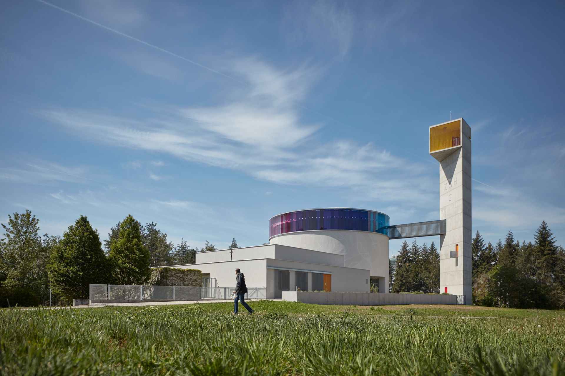 Kostel blahoslavené Restituty na sídlišti Brno - Lesná od Marka Štěpána z Atelieru Štěpán, realizace 2020