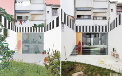 Nerovný dům v Portu