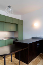 Interiér bytu A.4 od Barbory Kudelové z ateliéru HRA