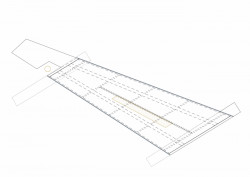 Lávka v Palkovicích, půdorys, Kamil Mrva Architects