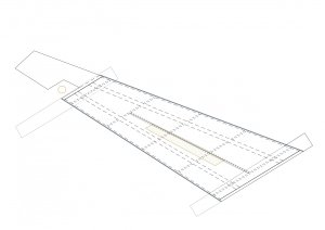 Lávka v Palkovicích, půdorys, Kamil Mrva Architects