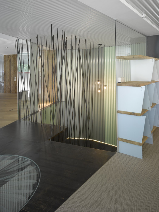 Kancelářské prostory a showroom developerské společnosti Satpo, Daniela Polubědovová