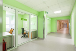 Karvinská hornická nemocnice, petit atelier. Foto