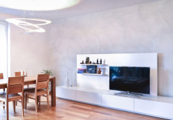 SENAA, Interiér bytu v Brně, obývací pokoj – foto