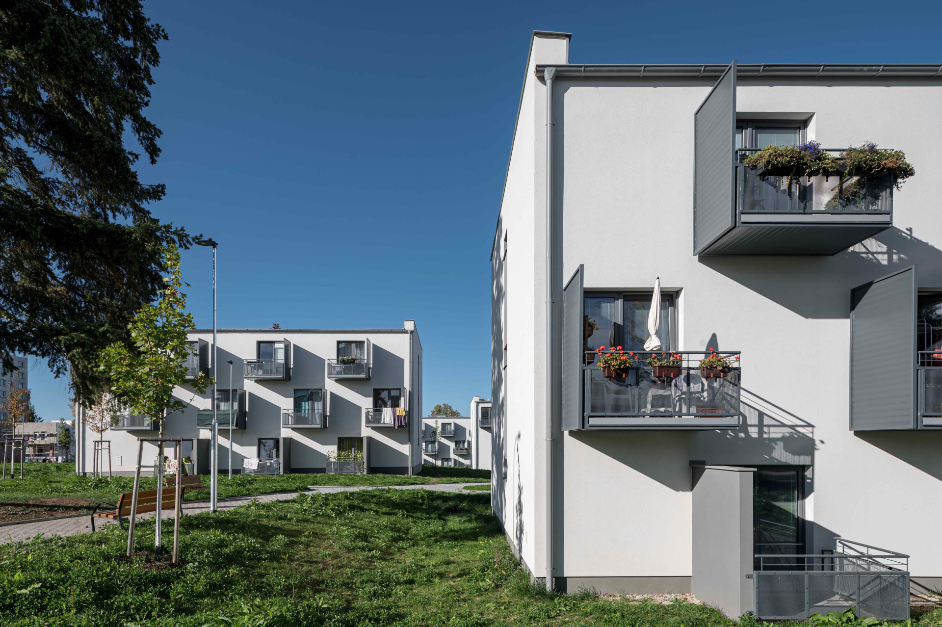 Městské bytové domy v Plzni od kanceláře Projectstudio8