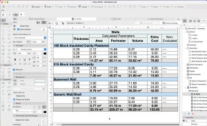 Archicad 29 přináší zásadní posun v tabulkách a výkazech. 