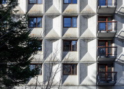 Brutalistní lyžařský rezort Flaine ve Francii, Marcel Breuer