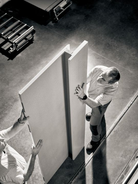 Výroba oceňovaných dveří MUTEO od SAPELI