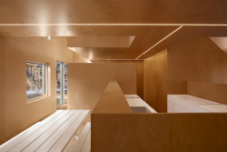 Rekonstrukce domku od Jean Verville architecte v kanadském Montrealu