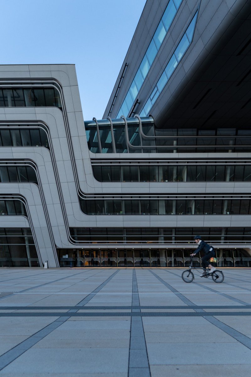 WU Wien, Library & Learning Center, Zaha Hadid Architecture
