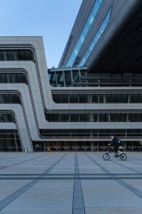 WU Wien, Library & Learning Center, Zaha Hadid Architecture