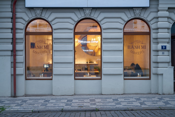 Pobočka restaurace Banh Mi Makers na Letné, Studio Minio / Kryštof Blažek
