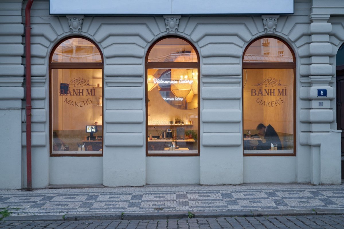 Pobočka restaurace Banh Mi Makers na Letné, Studio Minio / Kryštof Blažek